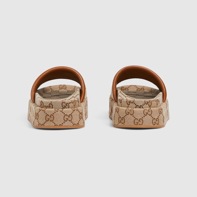 Women’s GG platform sandal - Image 4